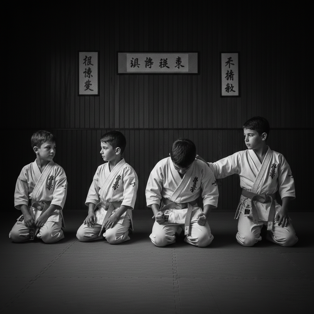 Frustração como Combustível: Ensinando Crianças de Atibaia a Não Desistir com o Kyokushin Karatê